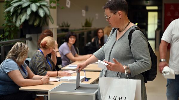 Выборы президента Литвы, архивное фото - Sputnik Литва
