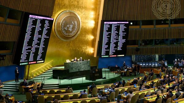 Голосование в Генассамблее ООН  - Sputnik Литва