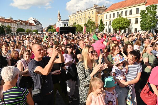 На фото: участники фестиваля в Вильнюсе. - Sputnik Литва