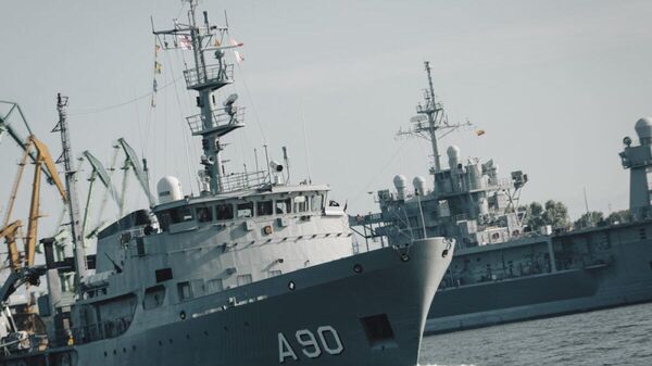 Морские учения НАТО Baltops 24 в Клайпедском порту - Sputnik Литва