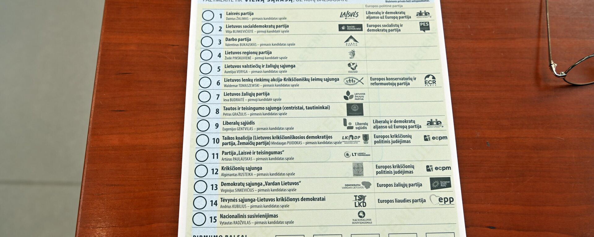 Досрочное голосование в Литве на выборах в Европарламент – 2024 - Sputnik Литва, 1920, 09.06.2024
