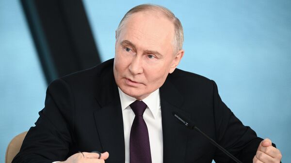 Президент России Владимир Путин, архивное фото - Sputnik Литва
