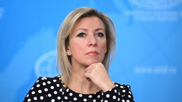 Официальный представитель Министерства иностранных дел РФ Мария Захарова - Sputnik Литва
