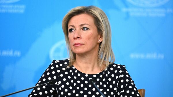 Официальный представитель Министерства иностранных дел РФ Мария Захарова - Sputnik Литва