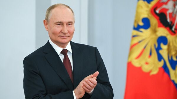 Президент России Владимир Путин  - Sputnik Литва