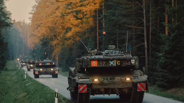 Международные военные учения в Литве Железный волк, архивное фото - Sputnik Литва