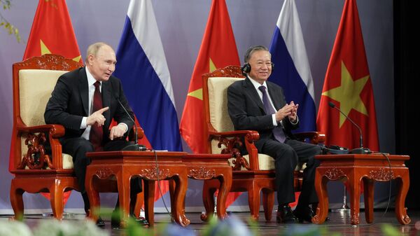 Государственный визит президента Владимира Путина во Вьетнам - Sputnik Литва