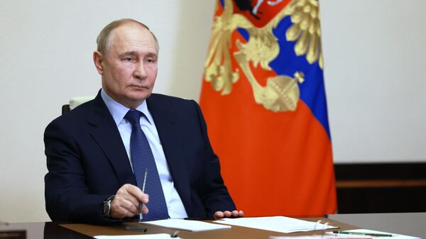 Президент России Владимир Путин  - Sputnik Литва