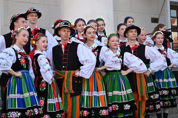 На фото: участники концерта в Вильнюсе. - Sputnik Литва