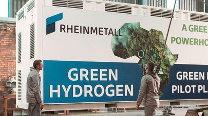 Логотип немецкого концерна Rheinmetall