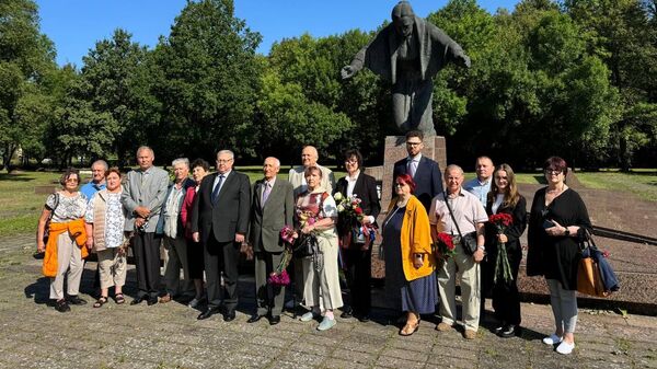 Памятные мероприятия по случаю 80-летия освобождения Каунаса от немецко-фашистских захватчиков - Sputnik Литва