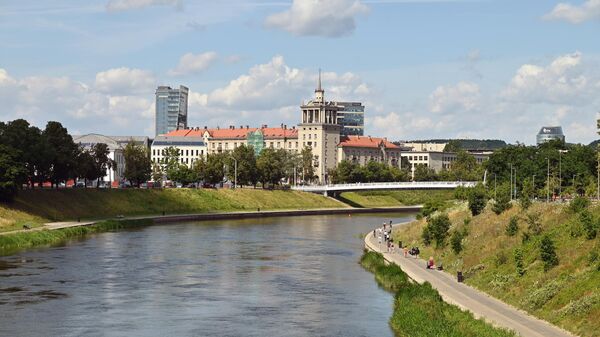 Набережная реки Нерис в Вильнюсе - Sputnik Литва