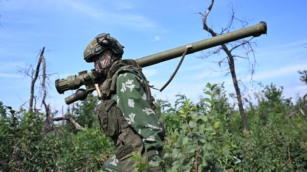 Российский военный, архивное фото - Sputnik Литва