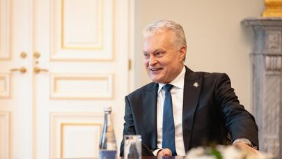 Президент Литвы Гитанас Науседа, архивное фото