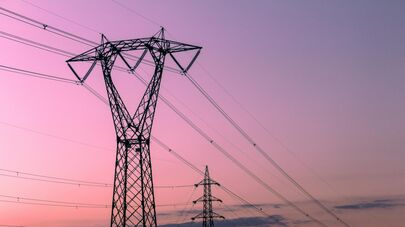 Линия электропередач, архивное фото