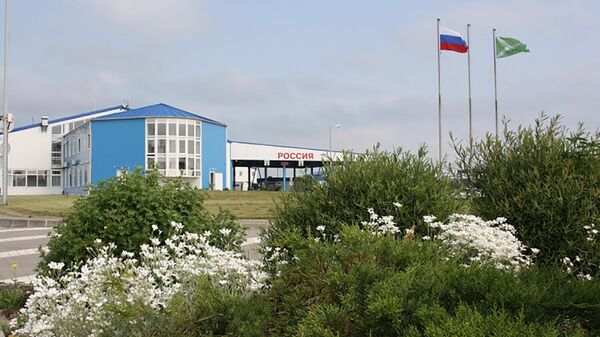 Пропускной пункт Чернышевское на границе России и Литвы, архивное фото - Sputnik Литва