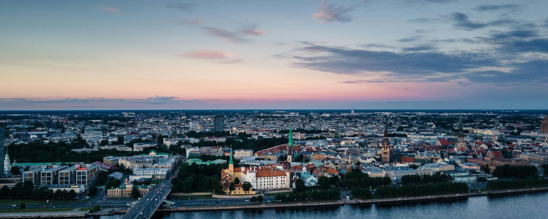 Вид Риги, архивное фото - Sputnik Литва, 1920, 14.10.2025