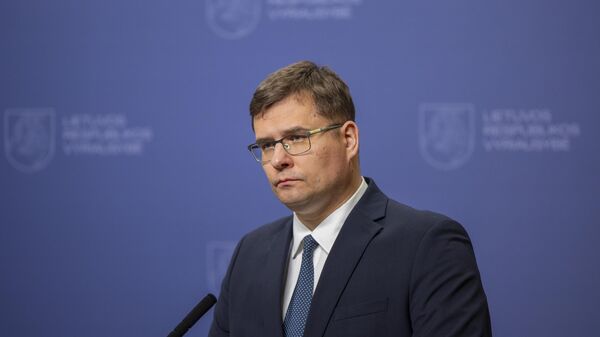 Министр обороны Литвы Лауринас Касчюнас, архивное фото - Sputnik Литва