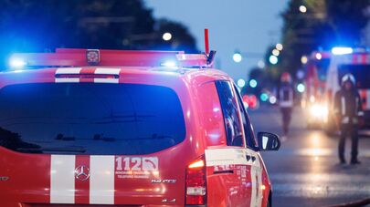 Автомобиль службы пожарной безопасности Литвы, архивное фото