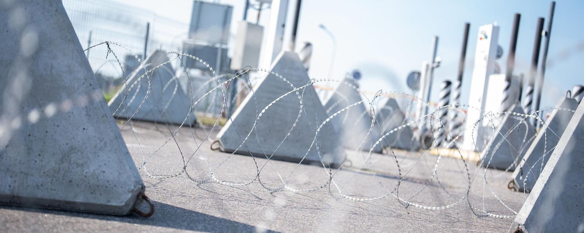 Зубы дракона у моста Королевы Луизы в Панемуне, архивное фото - Sputnik Литва, 1920, 30.12.2025