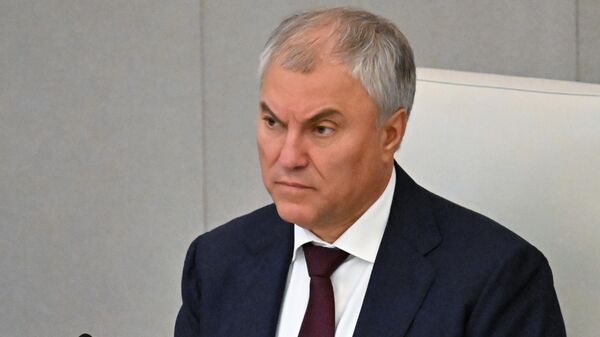 Председатель Государственной Думы России Вячеслав Володин - Sputnik Литва