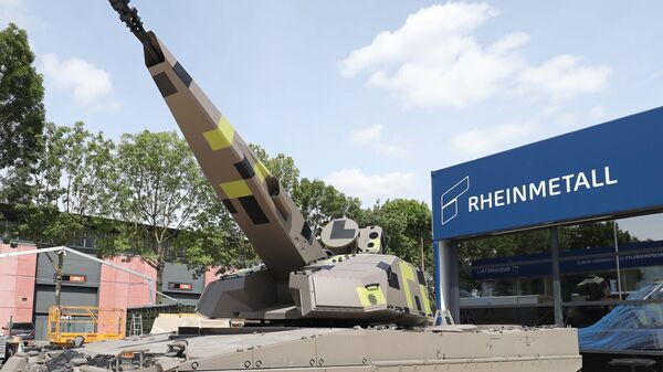 Зенитный артиллерийский комплекс Skyranger 30 концерна Rheinmetall, архивное фото - Sputnik Литва