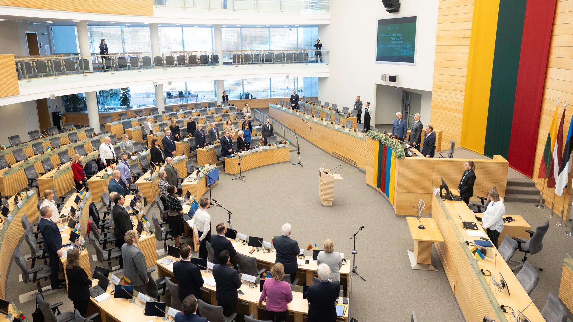 Зал заседаний Сейма Литвы, архивное фото Зал заседаний Сейма Литвы, архивное фото - Sputnik Литва, 1920, 11.12.2025