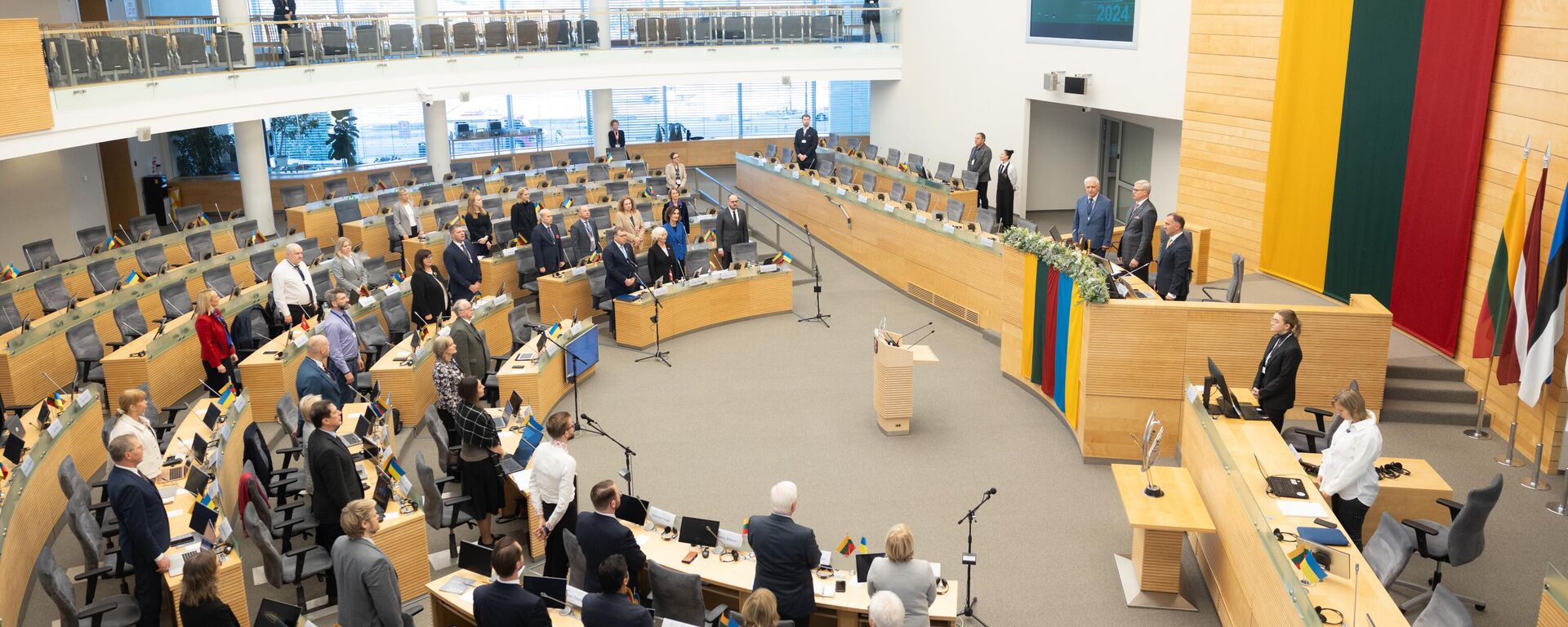 Зал заседаний Сейма Литвы, архивное фото - Sputnik Литва, 1920, 11.12.2025