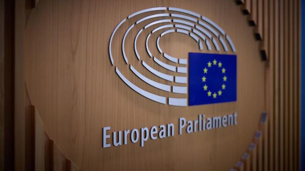 Логотип Европарламента, архивное фото - Sputnik Литва