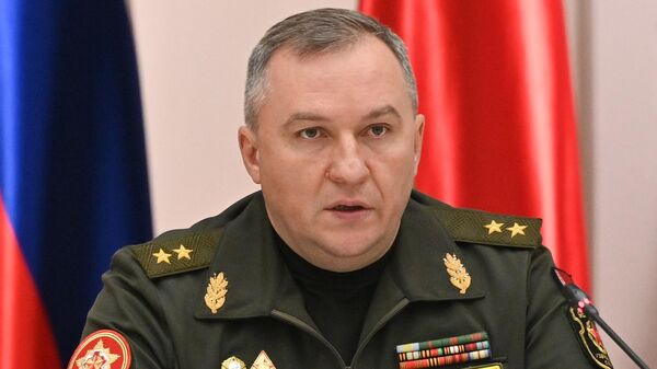 Министр обороны Белоруссии Виктор Хренин, архивное фото - Sputnik Литва
