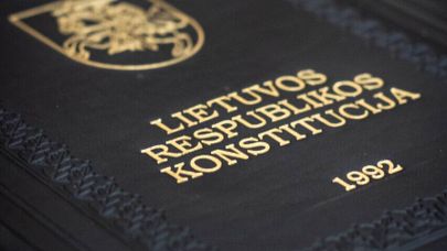Литовская республиканская конституция, архивное фото