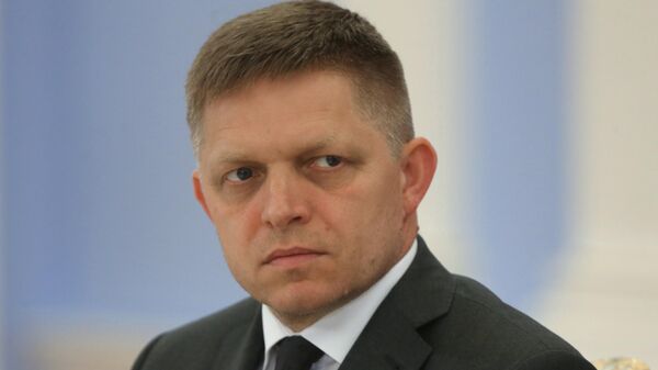 Премьер-министр Словакии Роберт Фицо - Sputnik Литва