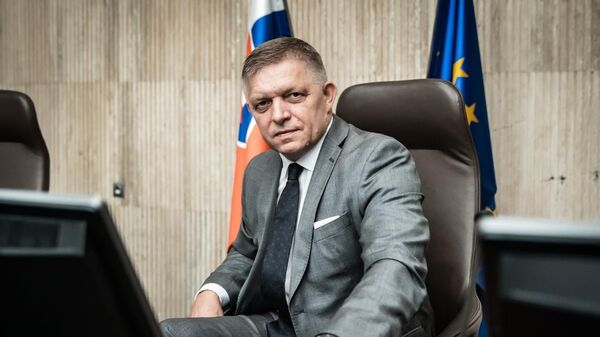 Премьер-министр Словакии Роберт Фицо - Sputnik Литва