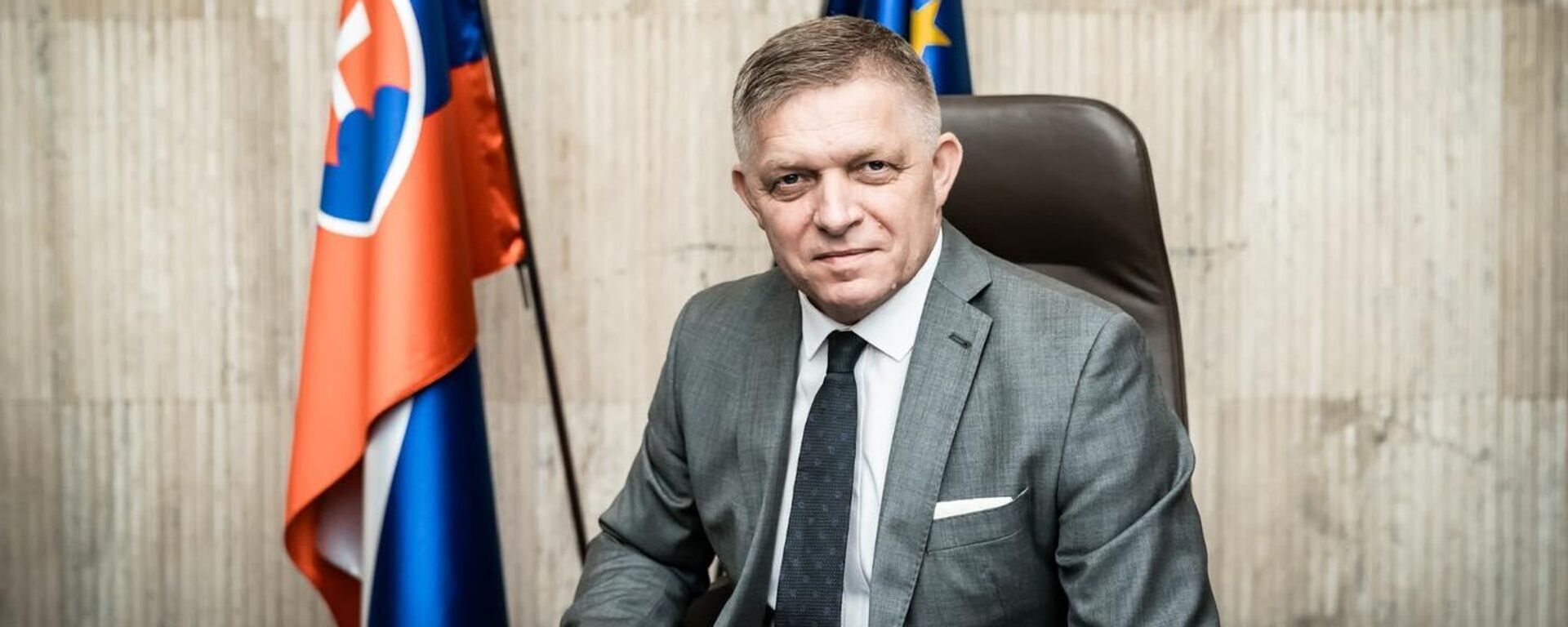 Премьер-министр Словакии Роберт Фицо - Sputnik Литва, 1920, 07.10.2025