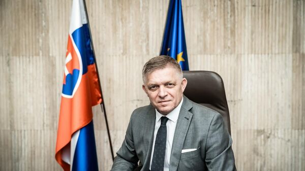 Премьер-министр Словакии Роберт Фицо - Sputnik Литва