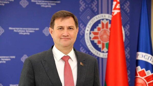 Министр иностранных дел Белоруссии Максим Рыженков, архивное фото - Sputnik Литва