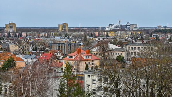 Вид Паневежиса, архивное фото - Sputnik Литва