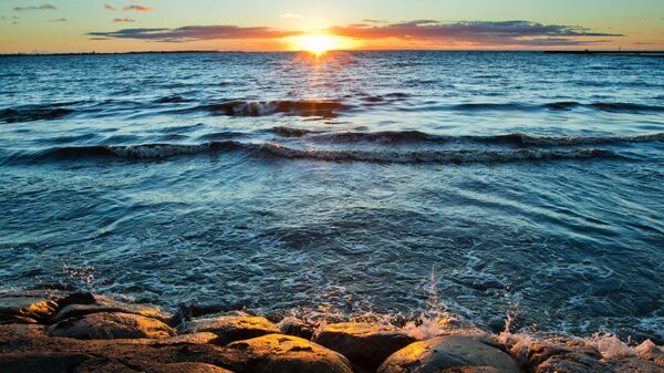 Рассвет на Балтийском море, архивное фото - Sputnik Литва