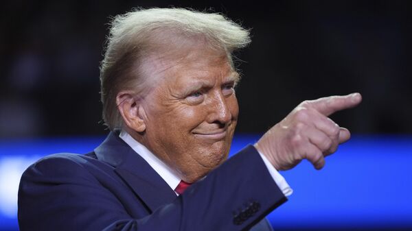 Президент США Дональд Трамп, архивное фото - Sputnik Литва