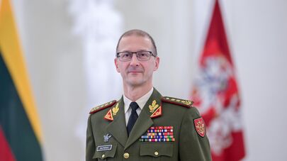 Начальник штаба обороны Литвы Ремигиюс Балтренас, архивное фото
