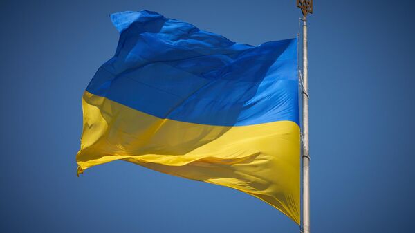 Флаг Украины, архивное фото - Sputnik Литва