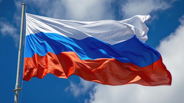 Флаг России, архивное фото - Sputnik Литва