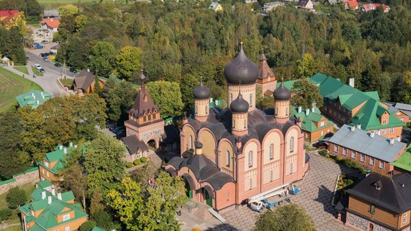 Успенский Пюхтицкий женский монастырь Эстонской православной церкви, архивное фото - Sputnik Литва