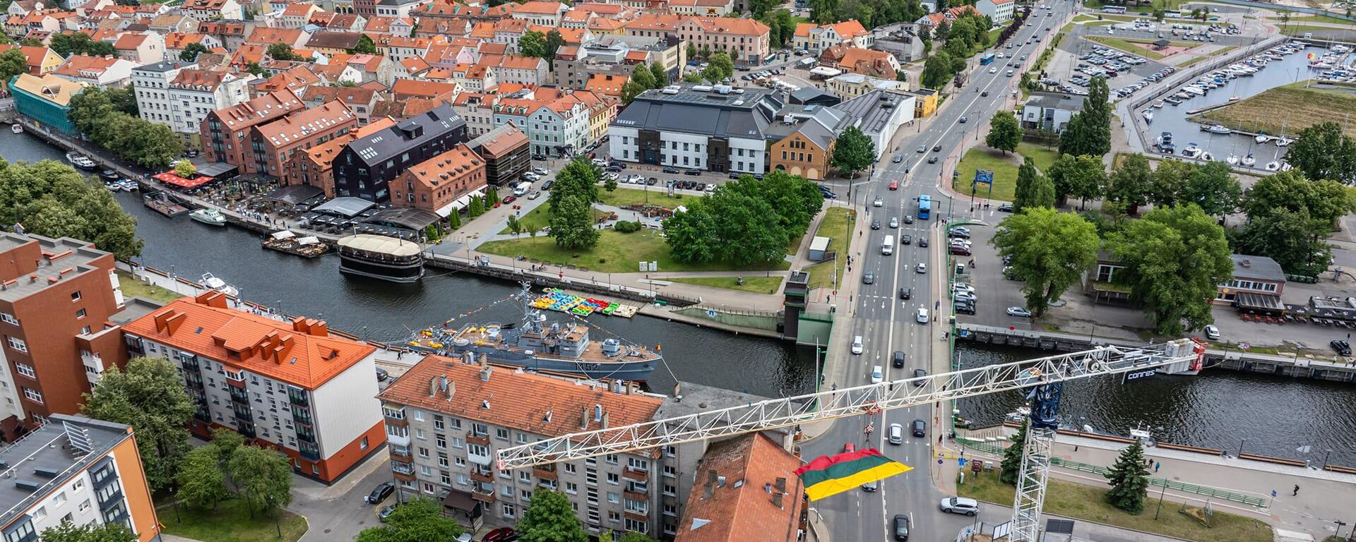 Вид Клайпеды, архивное фото - Sputnik Литва, 1920, 25.03.2026