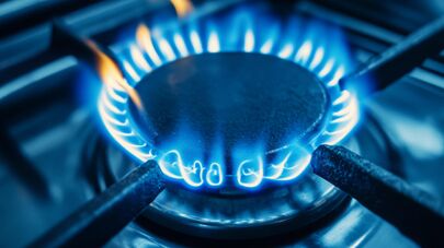 Газовая конфорка, архивное фото