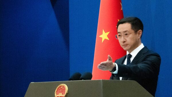 Официальный представитель МИД КНР Линь Цзянь - Sputnik Литва