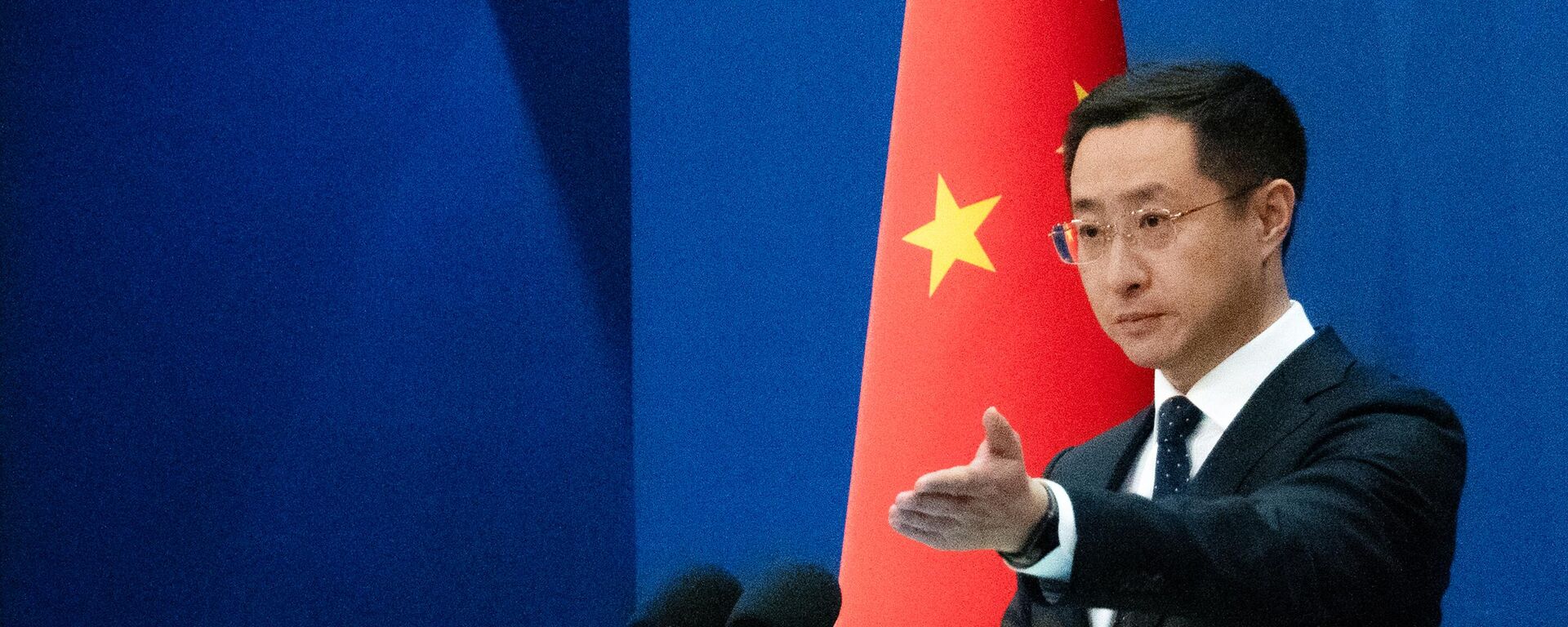 Официальный представитель МИД КНР Линь Цзянь - Sputnik Литва, 1920, 06.02.2026