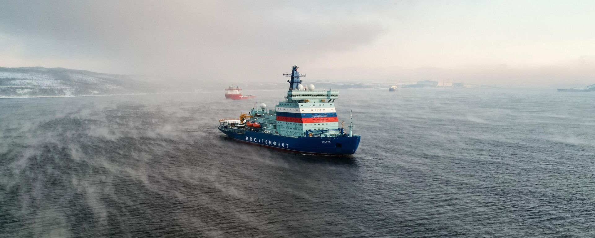 Атомный ледокол проекта 22220 Сибирь - Sputnik Литва, 1920, 04.02.2026