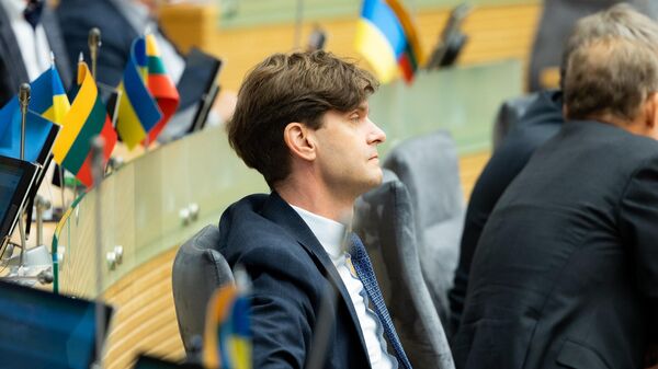 Депутат Сейма Литвы Игнас Вегеле - Sputnik Литва