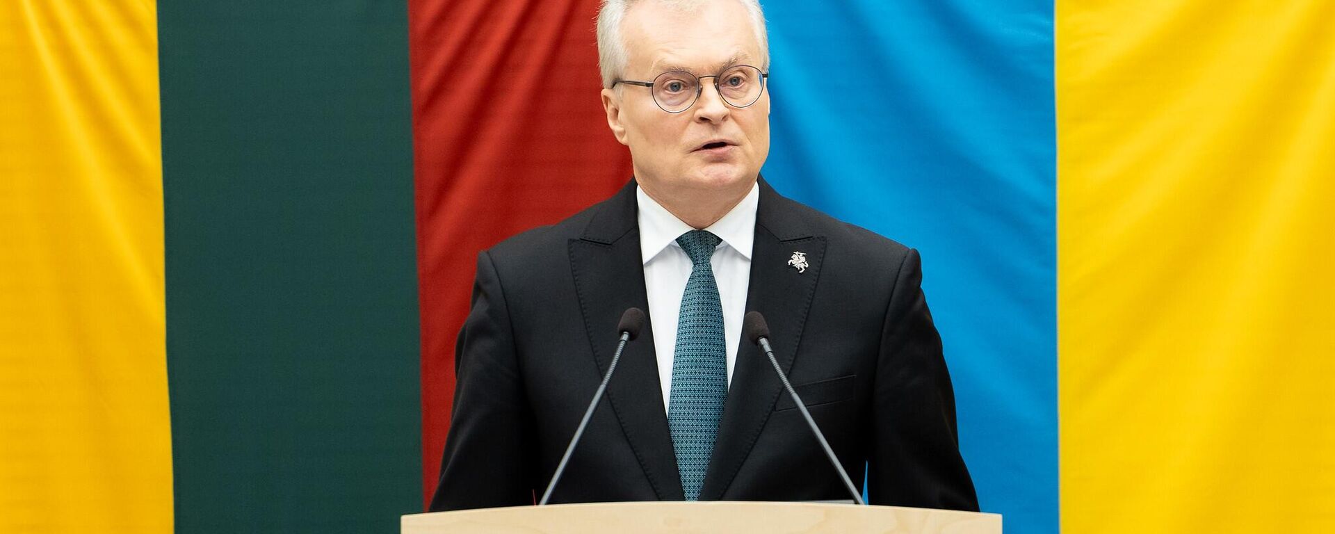 Президент Литвы Гитанас Науседа, архивное фото - Sputnik Литва, 1920, 26.11.2024